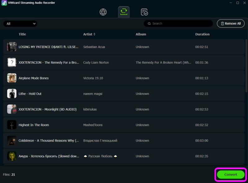 Convert Button Viwizard