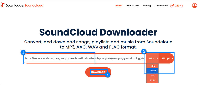 DownloaderSoundCloud To Wav