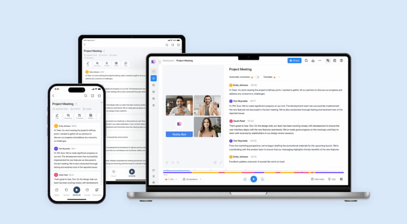 Notta Speech To Text