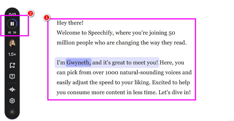 How to Use Speechify