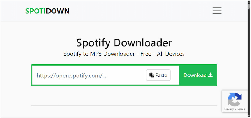 Spotidown Spotify Downloader
