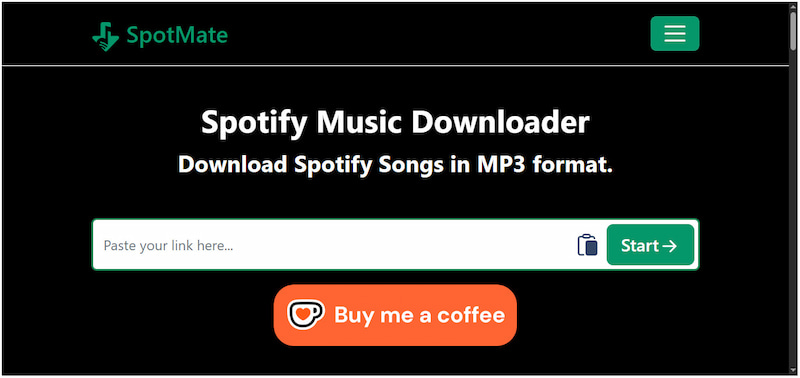 Spotmate Spotify Downloader