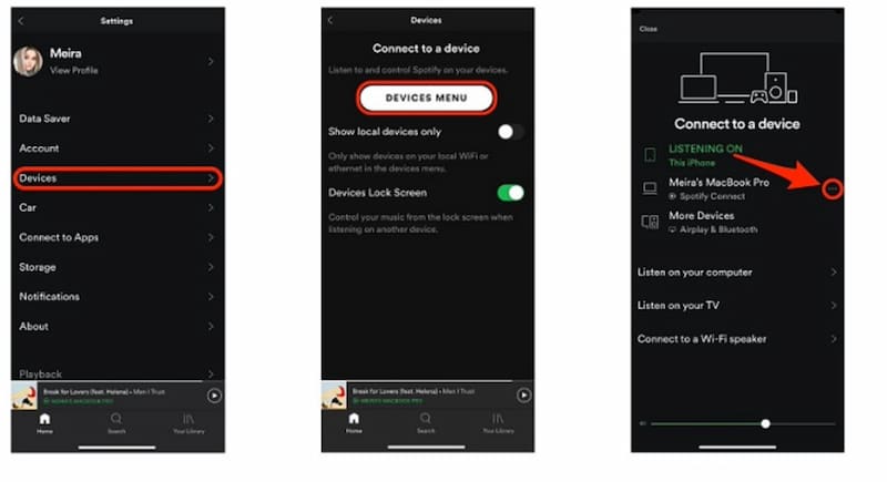 Spotify Remove Device