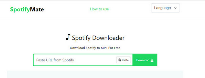 SpotifyMate Interface