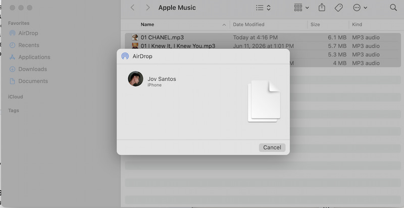 Mac Airdrop Name