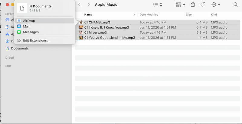 Mac Airdrop