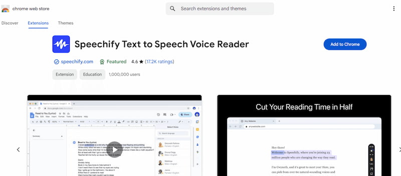 Install Text To Speech Extension