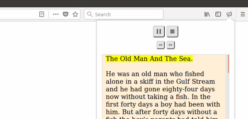 Read Aloud Text To Speech Extention