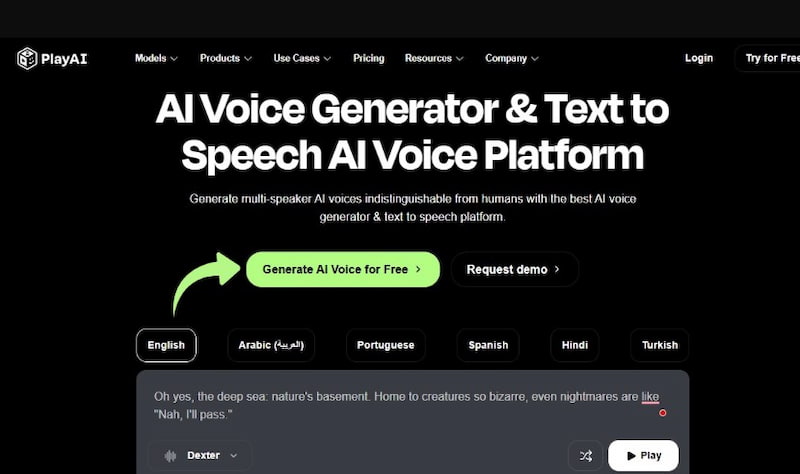 Play Ai Voice