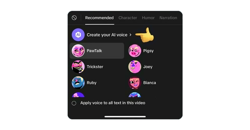 Wat is Ai Voice Feature
