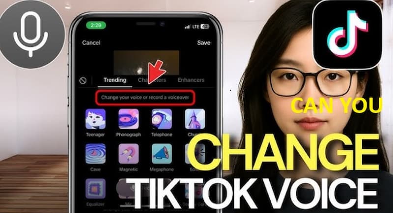 Can You Change Tiktok Voice