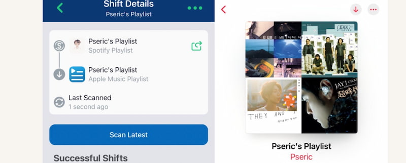 Songshift Spotify Destination