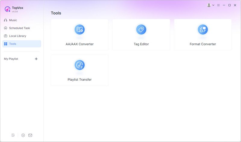 Topvox Playlist Transfer