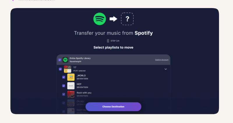 Tunemymusic Spotify Playlist