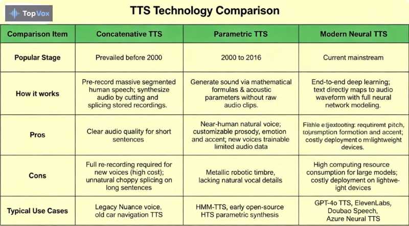 TTS Comparison