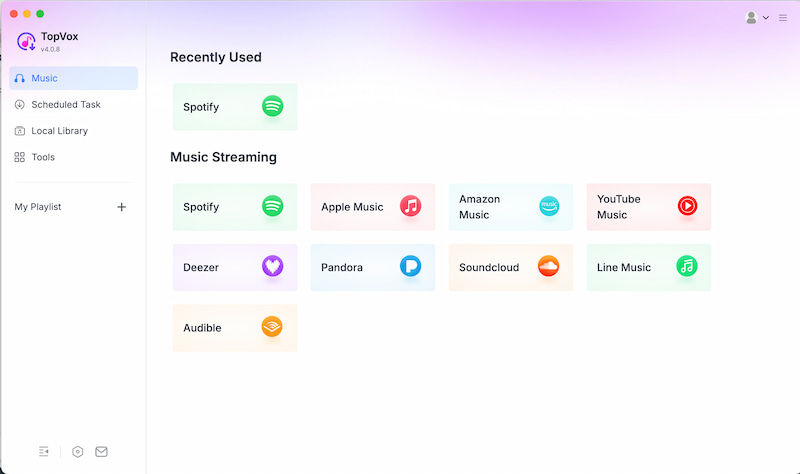 Topvox All Music Converter Amazon Music