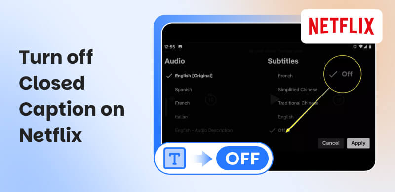 Turn Off Subtitles on Netflix