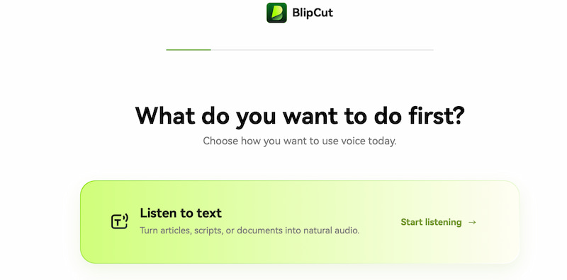 Blipcut AI Voice