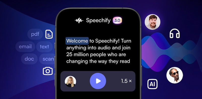 Speechify AI Voice Clone