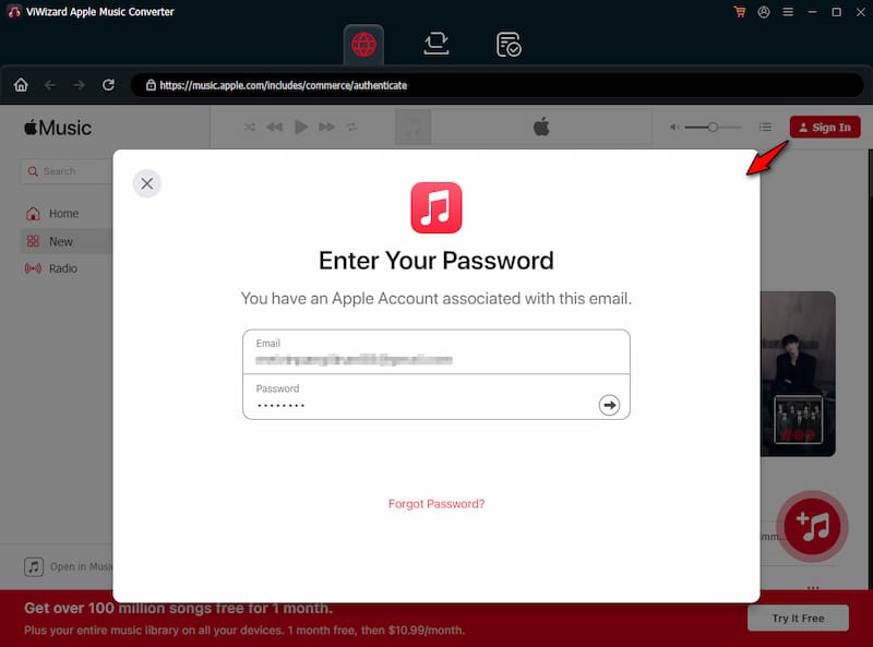 Log In Apple Music Account