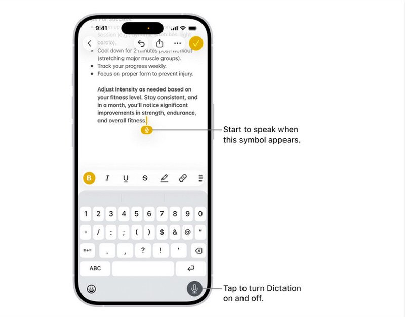 Start to Speak To Text