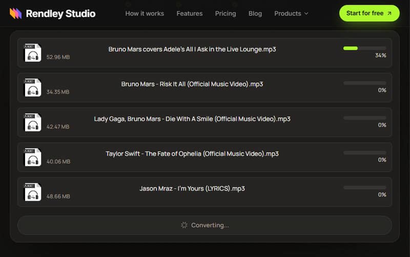 Rendley Wav To Mp3 Converter