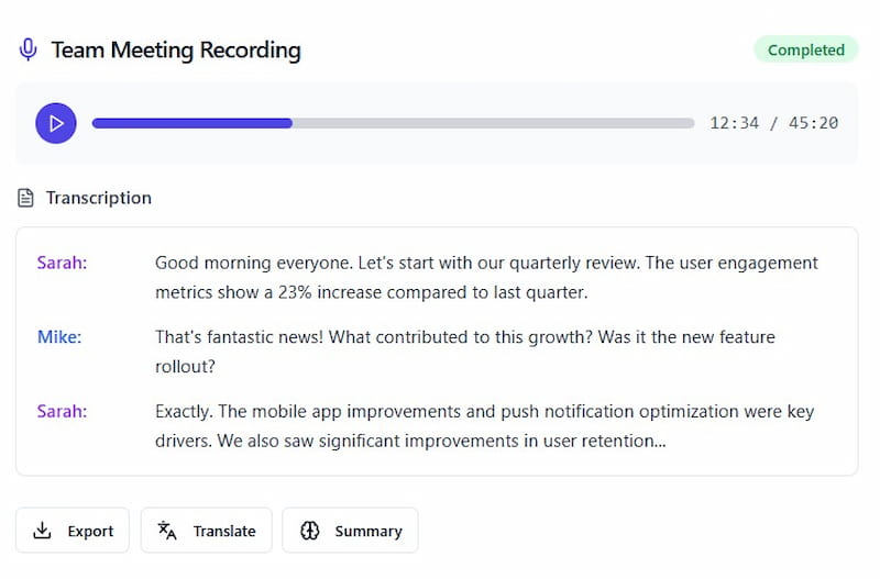 Ai Whisper Speech to Text