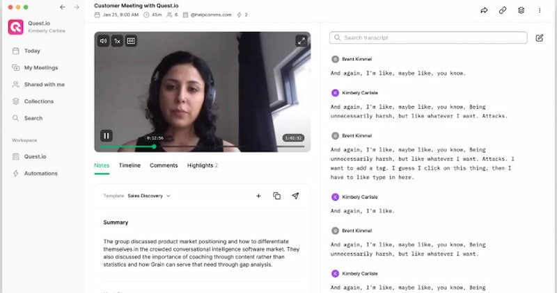 Transcription From Voice to Text