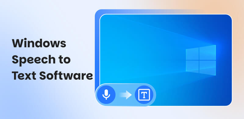 Windows Speech-to-Text Software