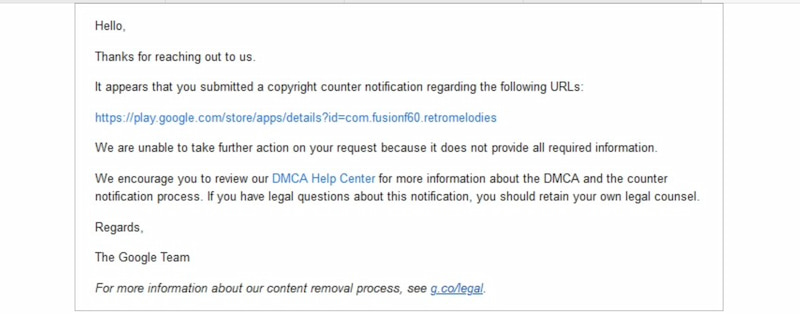 Submit Counter Notification Youtube Strike