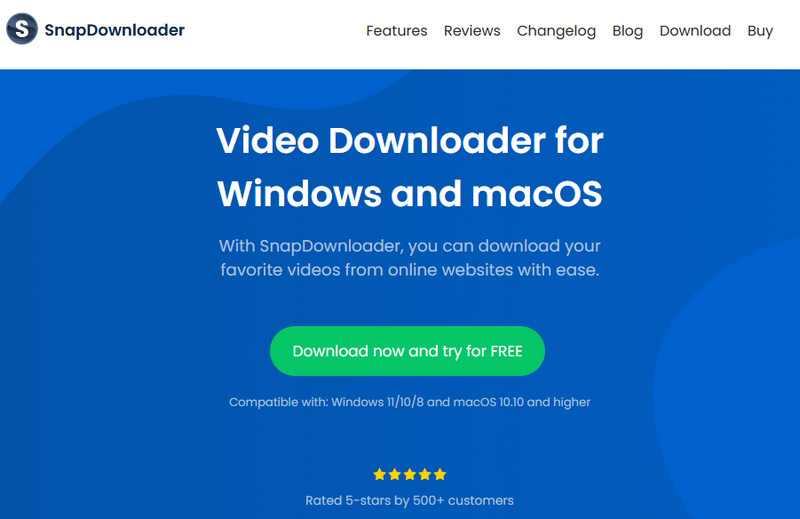 SnapDownloader Interface