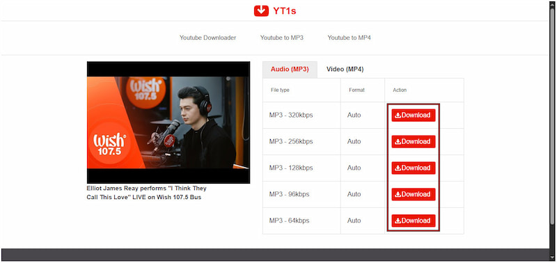 Download Each Playlist Link