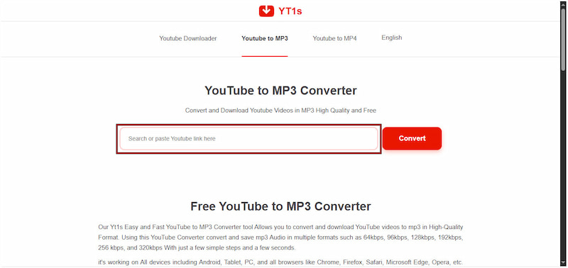 Paste Youtube Playlists Link