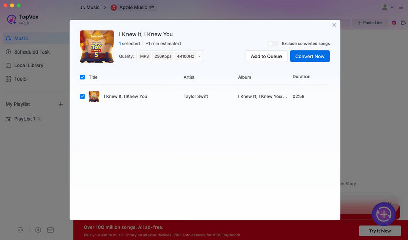 Topvox All Music Convert