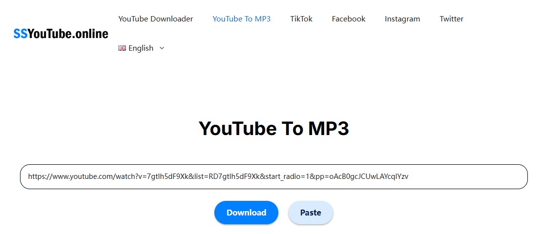 Ssyoutube Paste Url