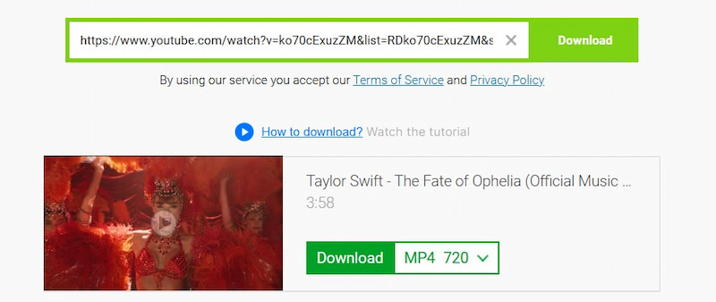 Savefrom Youtube to MP3