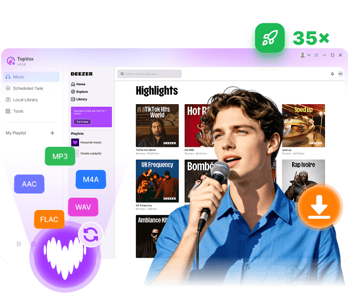 TopVox Deezer Music Converter