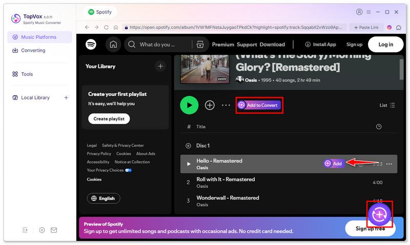 Convert Spotify Playlist