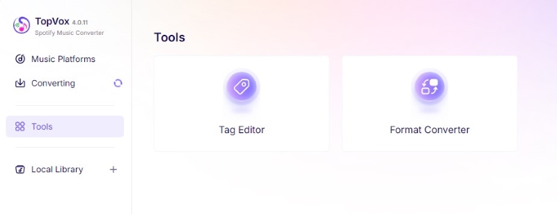 Topvox Spotify Converter Tools