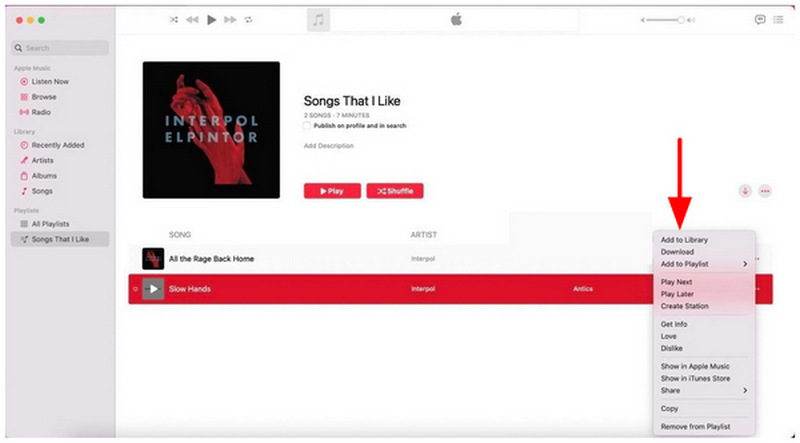Apple Music Import Songs Add To Library