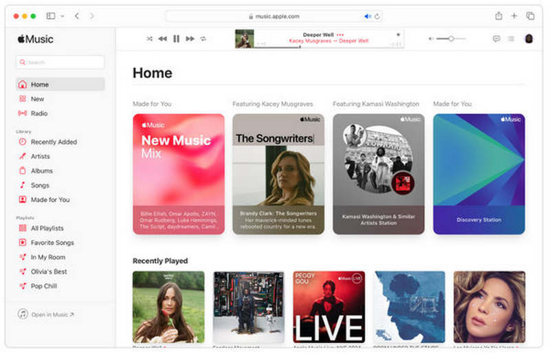 Apple Music Import Songs Open