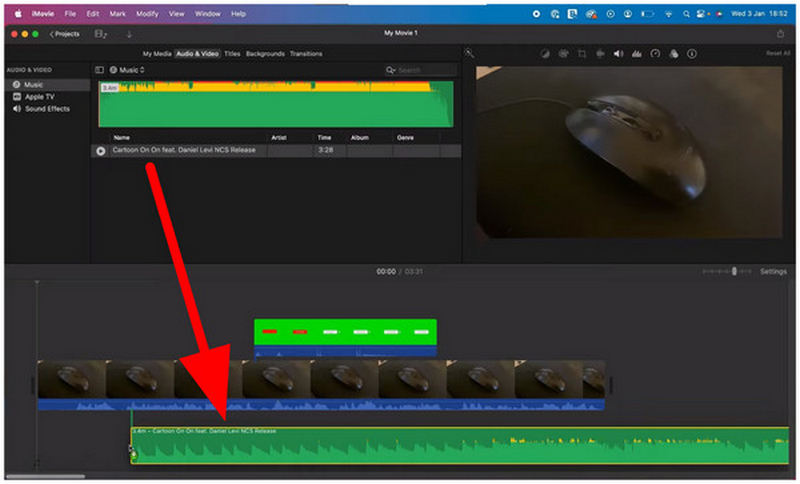Imovie Editing Timeline