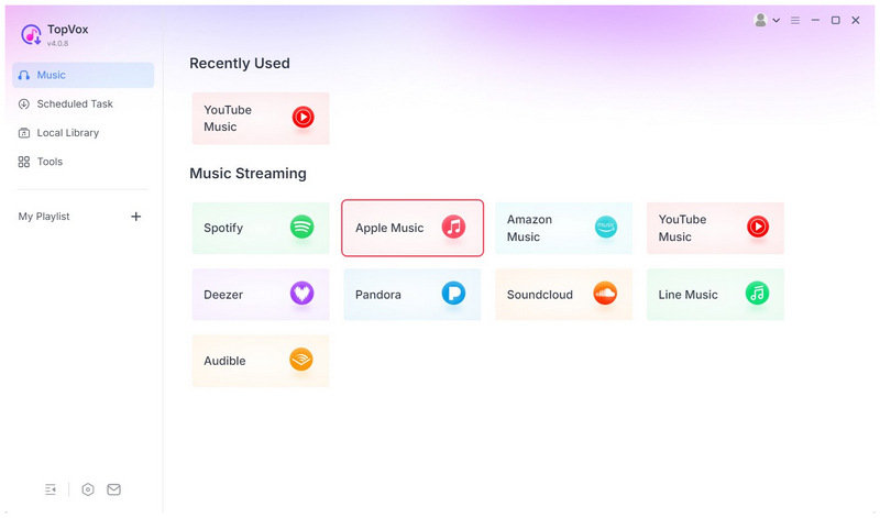 Topvox All Music Converter Apple Music