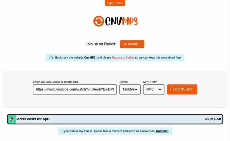 Cnvmp3 Youtube Music Downloader