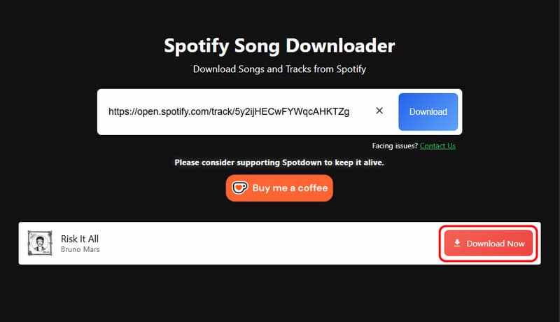 Download Spotify Song In Spotdown