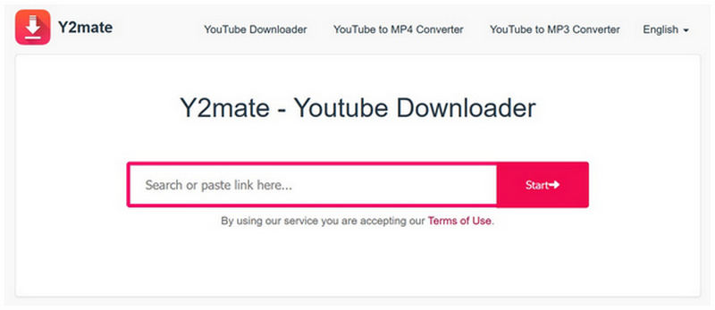 Y2mate Interface