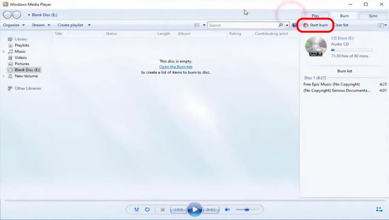 Burn Youtube Songs In Cd In Windows Media Player