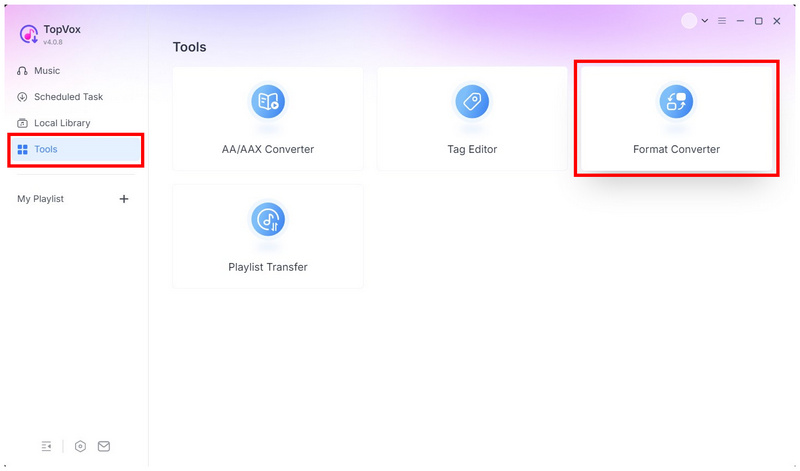 Topvox All Music Converter Tools Format Converter