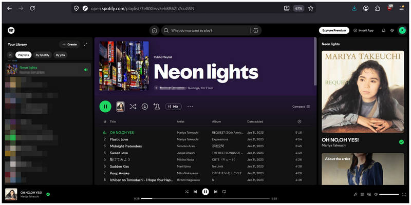 Spotify Share Link Go To Playlist