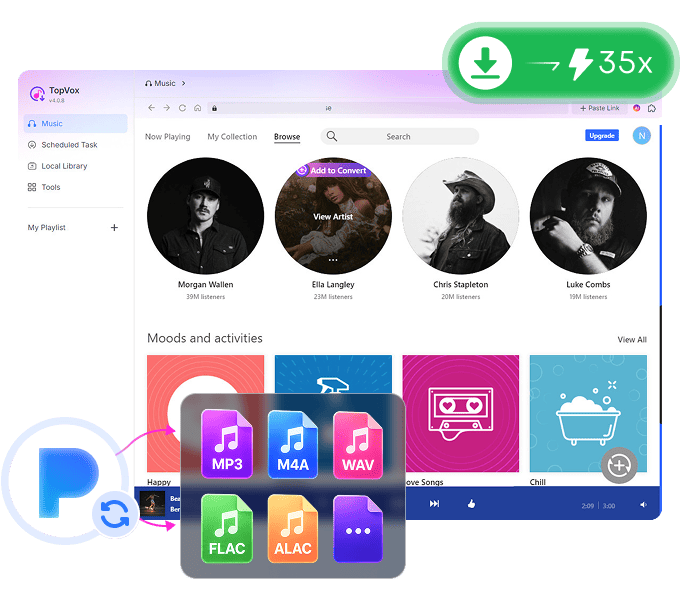 TopVox Pandora Music Converter